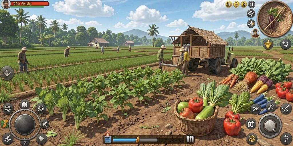 tvtoto - Gambar memperlihatkan salah satu permainan yang sedang berlangsung dengan grafis yang colorful.